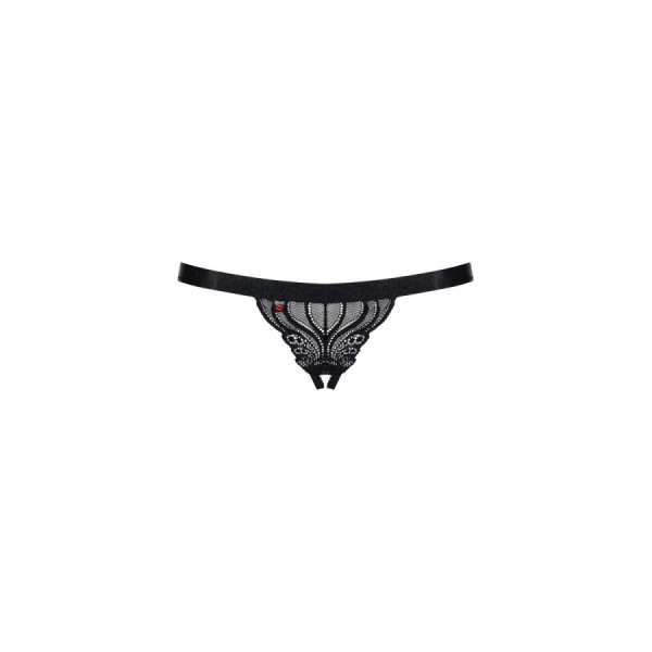 828-THC-1 String ouvert - Noir